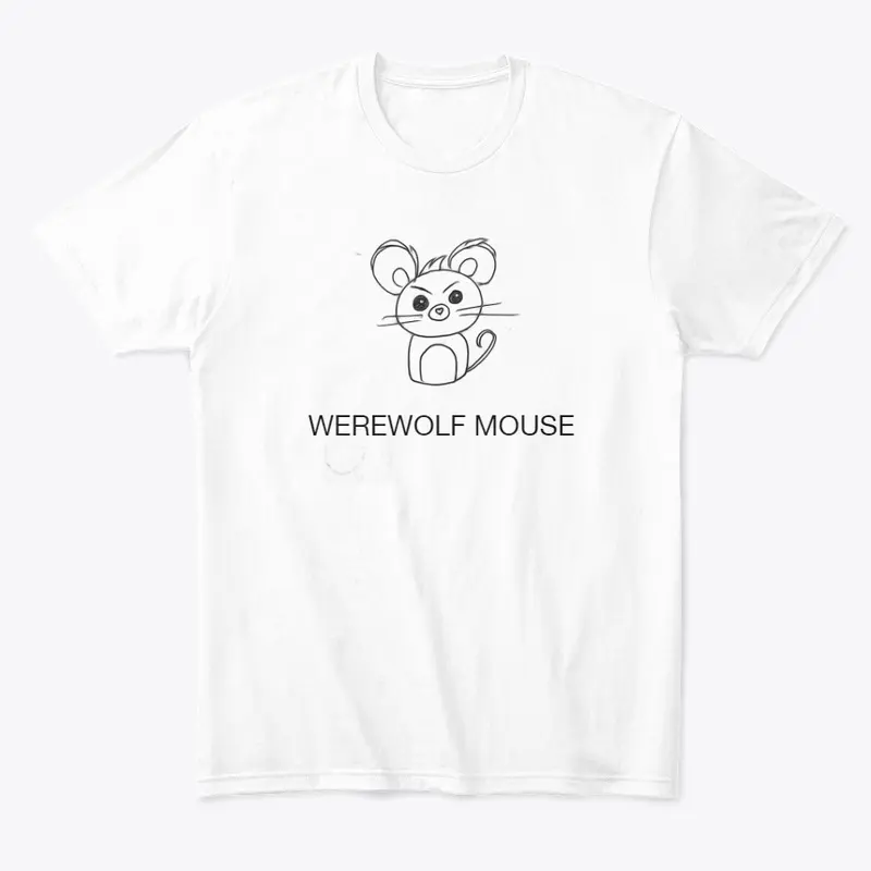 WEREWOLF MOUSE RETRO T